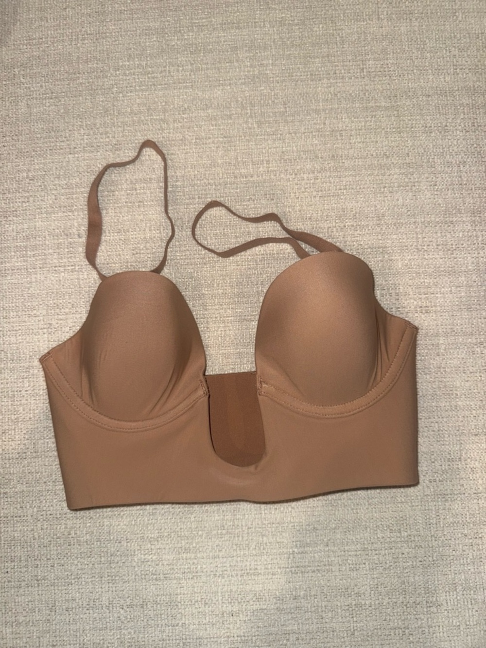 SKIMS Deep Plunge Sleepwear Bra